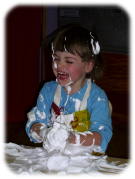 getting messy
